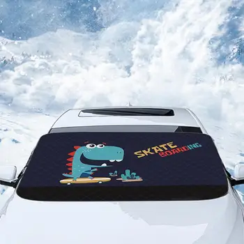 Auto Vējstiklu Sniega Sega, Automobiļu Anti Freeze Sniega Vējstiklu Sedz Ziemas Anti Ledus, Sals Auto Aizsargs Ārējais Vāciņš