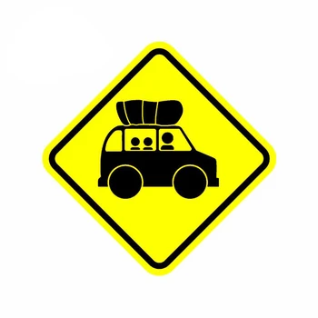 Autobusu Ceļojumi Dzeltena Vējdēlis Auto Uzlīmes Vējstikla Bufera Motocikla Ķivere Decal RV Klēpjdatoru Oklūzija