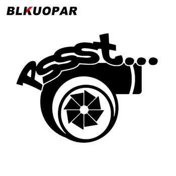 BLKUOPAR PSSST Turbo Artilērijas Klipkopām Auto Uzlīmes Personības Vinila Decal Radošo Smieklīgi Windows Buferi Auto Lable Grafikas