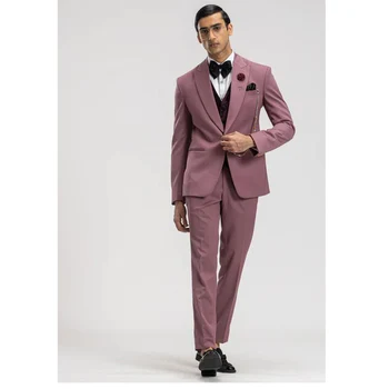 Elegants Uzvalki Vīriešiem 2023 A Sprādzes Līgavainis Kāzu Uzvalks Bleizeri Slim Modes Skatuves Kostīmu Vīriešu Piegriezuma Bikses Divas Gabals Uzvalks