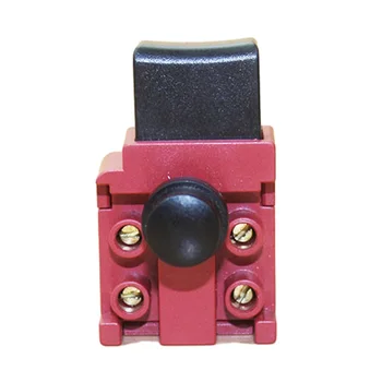 Elektriskais Ķēdes Zāģis Dual Pole Off-Lock Sprūda Slēdzis AC250V FA2-6/2D Uz 5016 Ķēdes Zāģis braukšanas Ātruma Kontroles Spiediet Pogu Nomaiņa