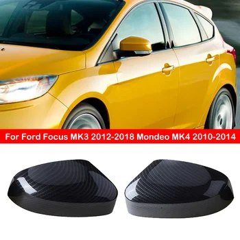 Ford Focus MK3 2012-2018 Mondeo MK4 2010. - 2014. gadam Auto Rezerves Atpakaļskata Sānu Spoguļi Segtu Ārējie Klp Ārējo Durvju Gadījumā Apdare