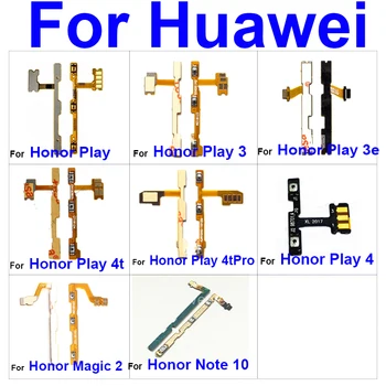 Jauda Skaļuma Pogas Flex Kabelis Huawei Honor Spēlēt 3 3e Spēlēt 4 4T Pro Par Godu Ņemiet vērā, 10 Magic2 Pusē Elektroenerģijas Apjoms, Maināma Lente
