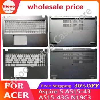 Jauns Acer Aspire 5 A515-43 A515-43G N19C3 Klēpjdatoru Nomaiņa Plaukstu Balsts/Augšējo/Apakšējo Vāciņu/Apakšējā Vāciņa