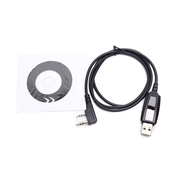 K-tipa USB Programmēšanas Kabeli, lai UV-5R UV-82 DR1801 rāciju Piederumi Dropship
