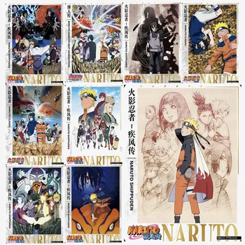 KAYOU Anime Naruto PTR 001/020 Kartes Hatake Kakashi Minato Hyuga Neji Orochimaru Yakushi Kabuto Kolekcija Kartes, Bērnu Rotaļlietas