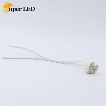Kontaktligzda Pieslēgvietas Adapteris Jaunu GU10 Keramikas LED/Halogēnu Lampas Turētājs