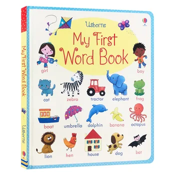 Mans Pirmais Vārds Grāmata, Usborne, Baby Bērnu grāmatas vecumā 1 2 3, angļu bilžu grāmata, 9781409551836