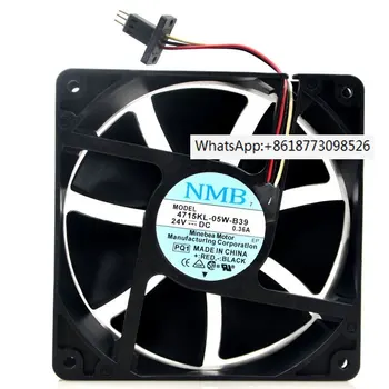 NMB sākotnējā 12cm, frekvences pārveidotājs 24V ventilators 4715KL-05W-B39/B40/B49/B30/B46/50/59