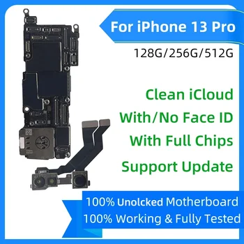 Pilnībā Pārbaudīta Mātesplati Par iPhone 13 pro Mainboard Ar Face ID Atslēgt Loģika Valdes Pilna Mikroshēmas Atbalsts IOS atjauninājums tīri Mākonis