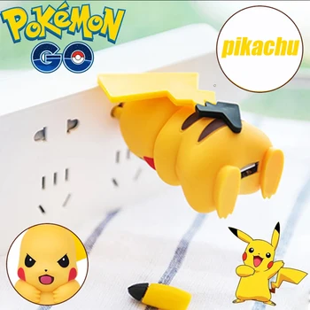 Pokemon Pikachu USB Type C Maksas Kabeli, 5V 1A Huawei IPhone, Android USB Charing Datu Kabeli Karikatūra Kawaii Anime Gudrs Portatīvo