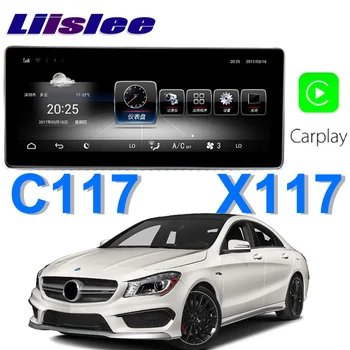 Priekš Mercedes Benz MB CLA 250 Klases C117 X117 CLA180 2014~2018 Auto Radio Stereo GPS Navigācijas Liislee Auto Multimedia Player NAVI