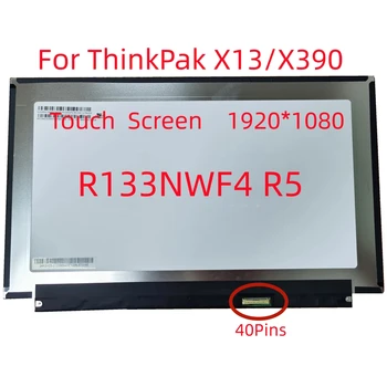 R133NWF4 R5 B133HAK02.2 Lenovo ThinkPad X395 X390 X13 L13 Gen 2 20NL NM Q0 Q1 13.3 Klēpjdatoru LCD Ekrāns Ar Touch Screen 40PIN