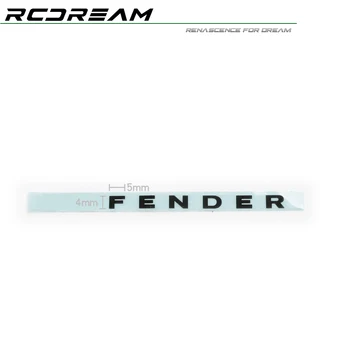 RCDream 1/10 Metāla Emblēmu Žetons Alfabēta Logo Land Rover Defender TRX4 RD110 Ķermeņa Rotājumi Jaunināšanas Opciju Daļas