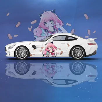 Spiegu × Ģimenes Aņa Folger anime auto uzlīmes Auto krāsas Iepakojuma uzlīmes GM uzlīmēm, piemērota lielākajai daļai auto uzlīmes auto pasūtījuma anime bildītes