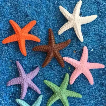 Sveķu Simulācijas Starfish Vidusjūras, Jūras Zvaigzne Apdare Zivju Tvertnes Rotas, Kāzu Svinības Apdare Akvāriju