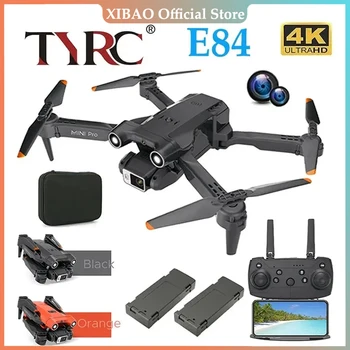 TYEC XK E84 Dūkoņa Dual Camera Augstu Turēt Režīmā Salokāms Mini Tālvadības Bezvadu Tīkla Aerial Photography Quadcopter Toy2023