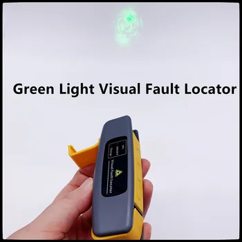 Tikko FTTH Optisko Šķiedru Mini Uzlādējams Zaļā Lāzera Pildspalva ar Vizuālo Defektu atrašanās vietas 