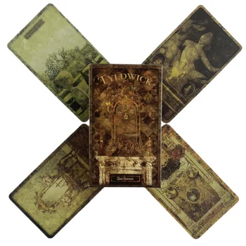 Tyldwick Tarot Kartes 78 Klāja Oracle Angļu Vīzijas Zīlēšana Izdevums Borad Spēlēt Spēles