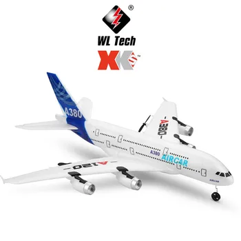 Weili Xk A120 Airbus A380 Trīs Kanāls Epp2.4g Kamera Aizmugurē Push Dual Power Planiera Gaisa kuģa Modeli Rotaļlietas