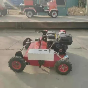 YUGONG 16 KW Zāles Pļāvējs 200m Tālvadības pults RC zāles Pļāvēju Robotu Benzīna Zāles Griešanas Mašīna Lauksaimniecības Pļaušana Robots