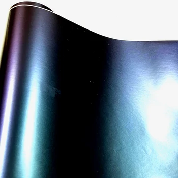 Zila violeta Hameleons Auto Vinila Auto Roll wrap Filmu Decal Uzlīmes Hameleons DIY Ūdensizturīgs UV Izturīgs Vinila Uzlīmes