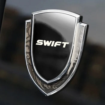 auto uzlīmes 3D metāla accsesories auto aksesuārs suzuki SWIFT