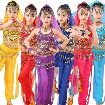 vēdera dejas, vēdera dejas, vēdera dejas vēderā kleitu, kopa rietumu profesionālo bērniem, Indiešu sari par pieaugušām sievietēm