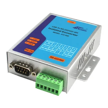 Ātrgaitas Izolētas USB Uz RS-232/422/485 Converter ATC-850