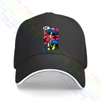 Ēst Man Smieklīgi Maģiskās Sēnes Trippy Komiksu Grāmatu 01 Beisbola Cepure Snapback Cepures Adītas Kausa Cepure