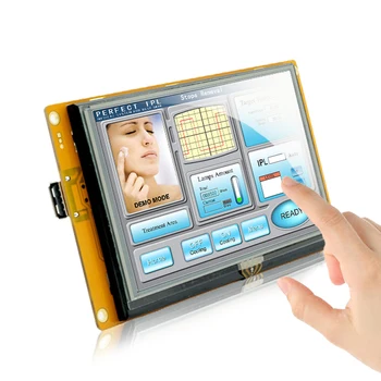 4,3 līdz 10.1 collu Smart HMI Sērijas TFT LCD Displeja Modulis ar Spēcīgu Programmatūru, + 128M Flash Atmiņas + skārienekrāns par ESP32