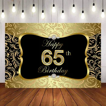 65. dzimšanas dienas svinības apdare zelta black dzimšanas dienas svinības fons royal tekstūra zelta mirdzums laimīgs 65. dzimšanas dienu fonus