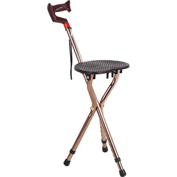 Augstums - regulējams alumīnija krēsls spieķis cukurniedru sēdekļa staigāt foldability stick