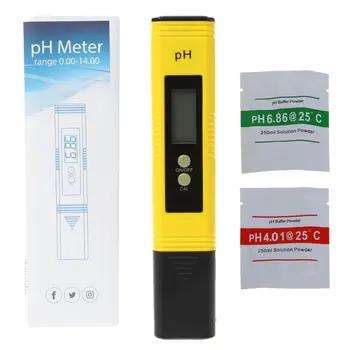 Auto Kalibrēšanas Mini Digitālo Kabatas Pildspalvu Tipa PH-Metrs Multimetrs Testeri Hydro R9UF