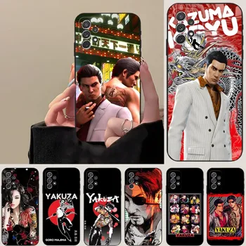 Yakuza 0 Spēle Telefonu Gadījumā Būtiska Samsung S21 S22 S20 S30 S9 S10 S8 S6 S7 Pro Plus Malas Ultra Fe Mīksta Silikona Coque
